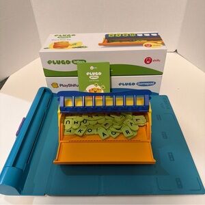 Lot of 2 PlayShifu Plugo Mat & Plugo Letters, an AR-powered word-building kit